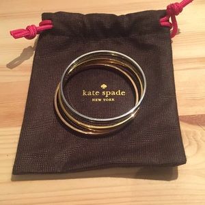 Kate Spade bracelets, set of 3
